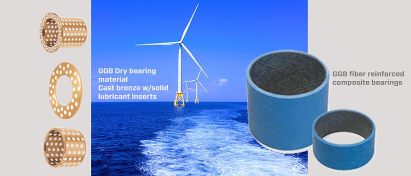 GBB sliding bearings offshore wind