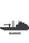 marine glidelager ikon