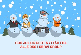 God jul fra Servi Group