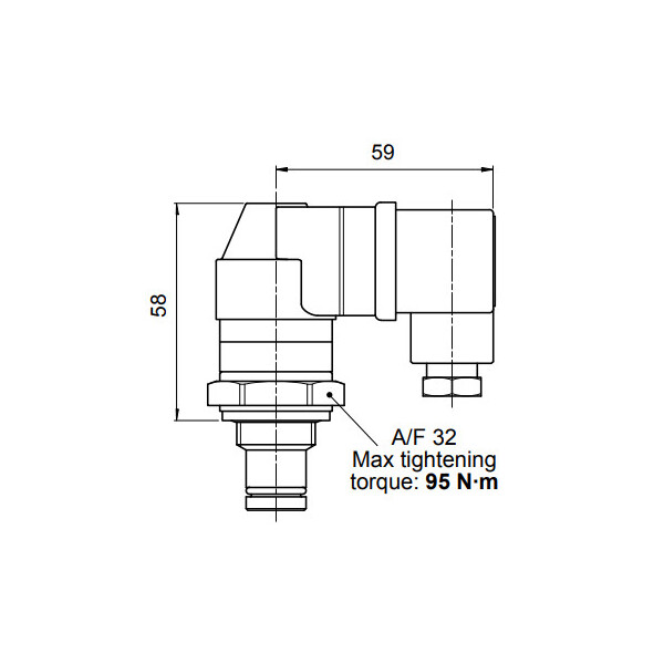 El./Visual differential indicator DLE50HA50P06
