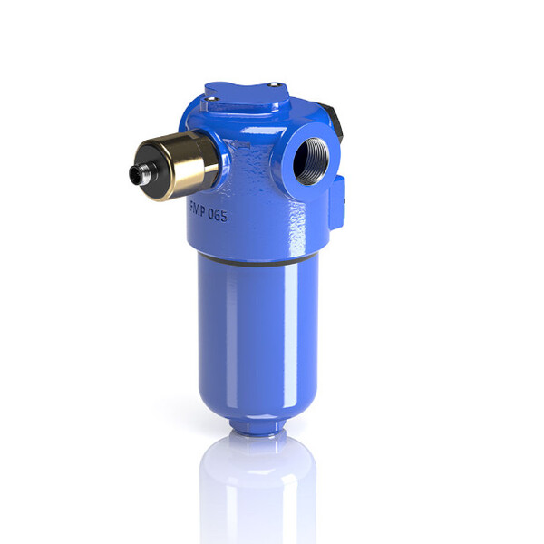High pressure in-line filter