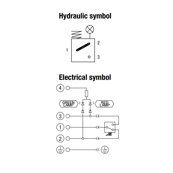 El./Visual barometric indicator BLA15HA51P01