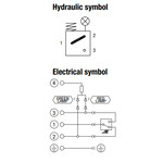 El./Visual differential indicator DLE50HA50P06