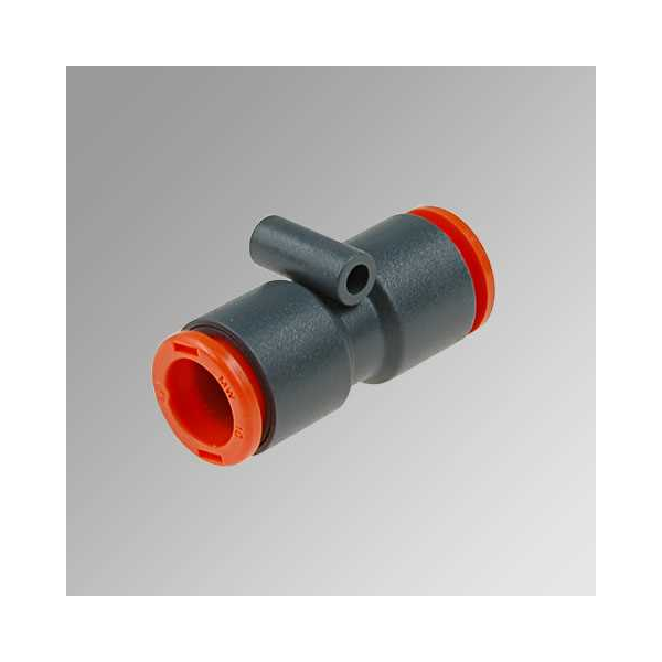 Straight push-in connector R19, tube 6 mm, technopolymer