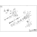 Seal kit for Kawasaki K3VL200 pump