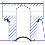 SERVI Bursting Disc - 385 bar
