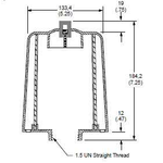 Water absorbing breather filter