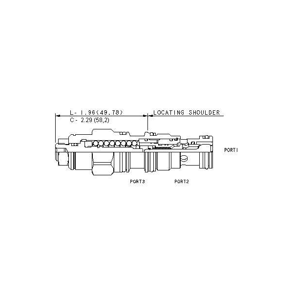 Motion control valve CBCA-LHN