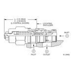 Motion control valve CBEA-LHN