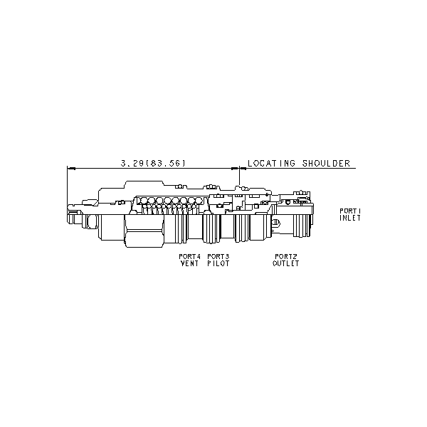 Motion control valve CWEG-LGN