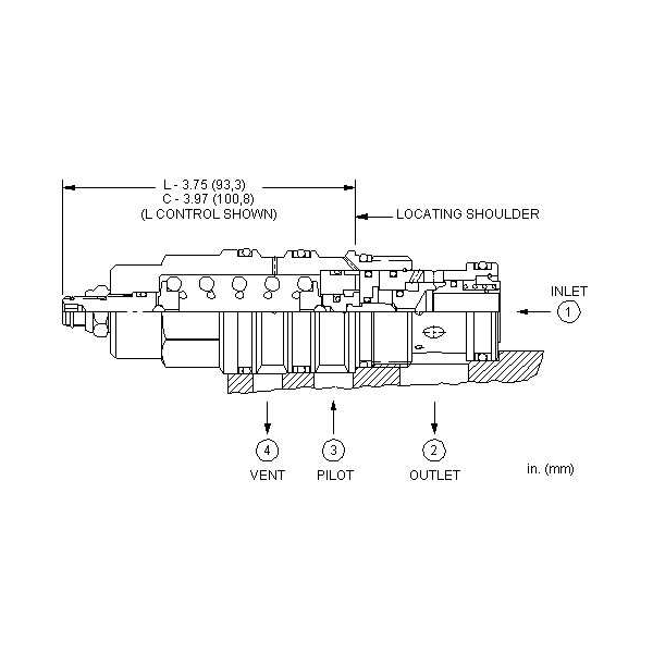 Motion control valve CWGA-LHN