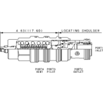 Motion control valve CWIG-LGN