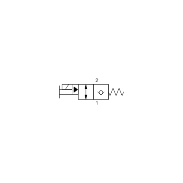 Cartridge valve DFDJ-MCN