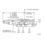 Cartridge valve DRBR-LEN