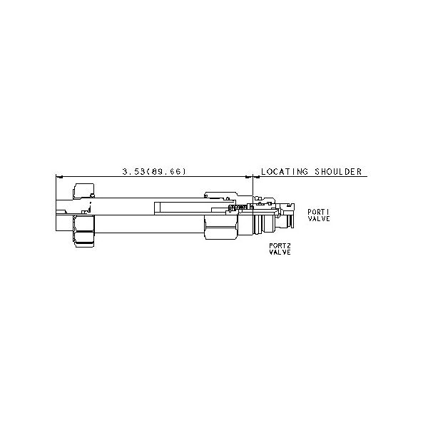 Cartridge valve DTAF-MHN