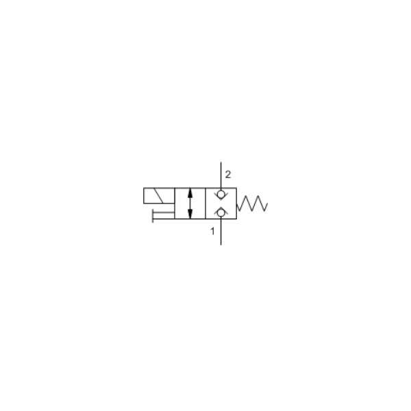 Cartridge valve DTBF-MCN-224D