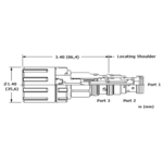 Cartridge valve DWDM-LAN