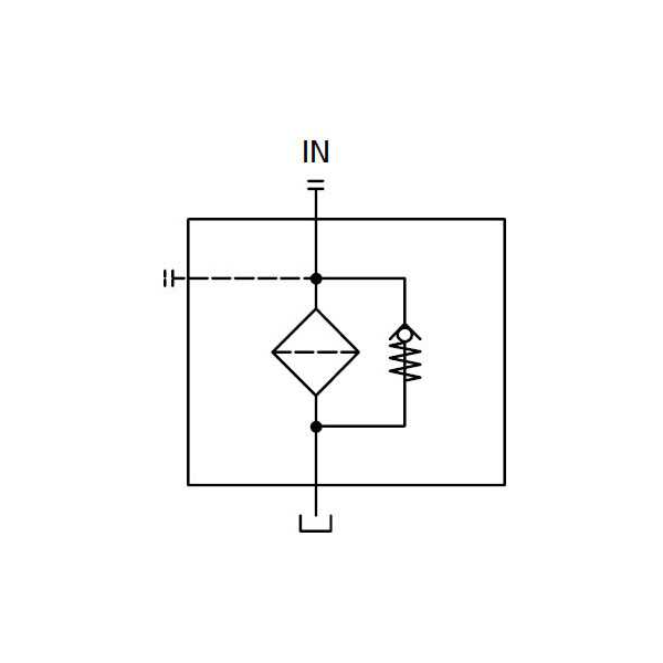 Return filter w/air filter