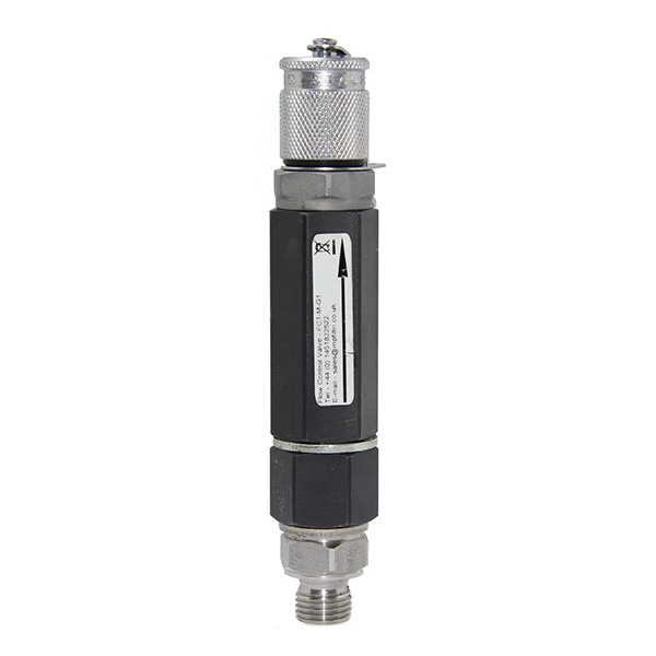 Flow control valve for ICM M16 x 2