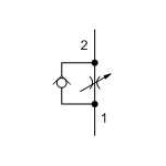 Needle valve NCEB-LCN