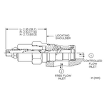 Needle valve NCEB-LCN
