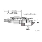 Pressure relief valve RDDA-LCN