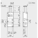 Solenoid valve Series 70 direct acting (SO) 3/2 1/8"