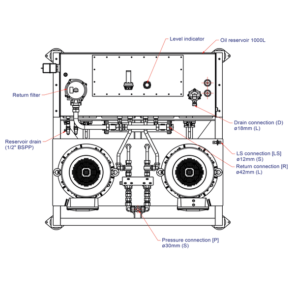 HPU1000-2-TP K3VL80-250M