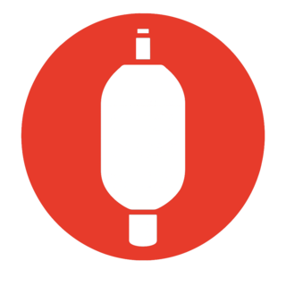 icon of hydraulic accumulator