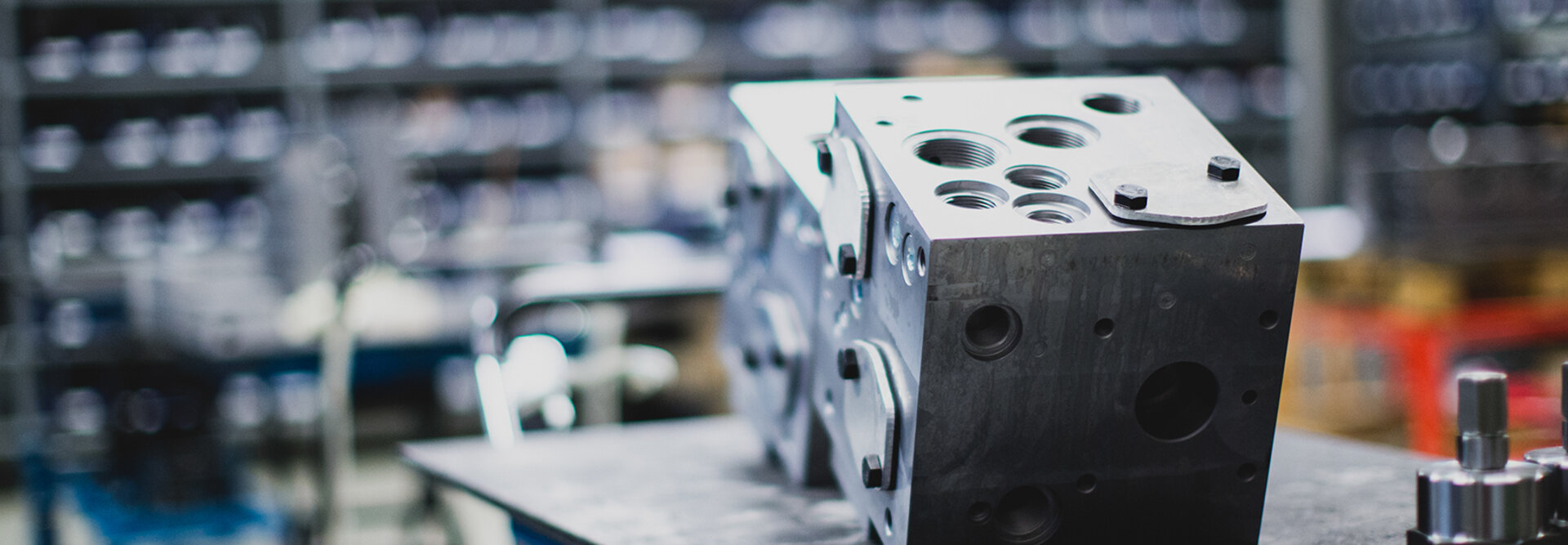 Image of a block in a production environment