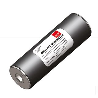 Servi pulsation damper/silencer for reducing noise and vibrations in hydraulic systems