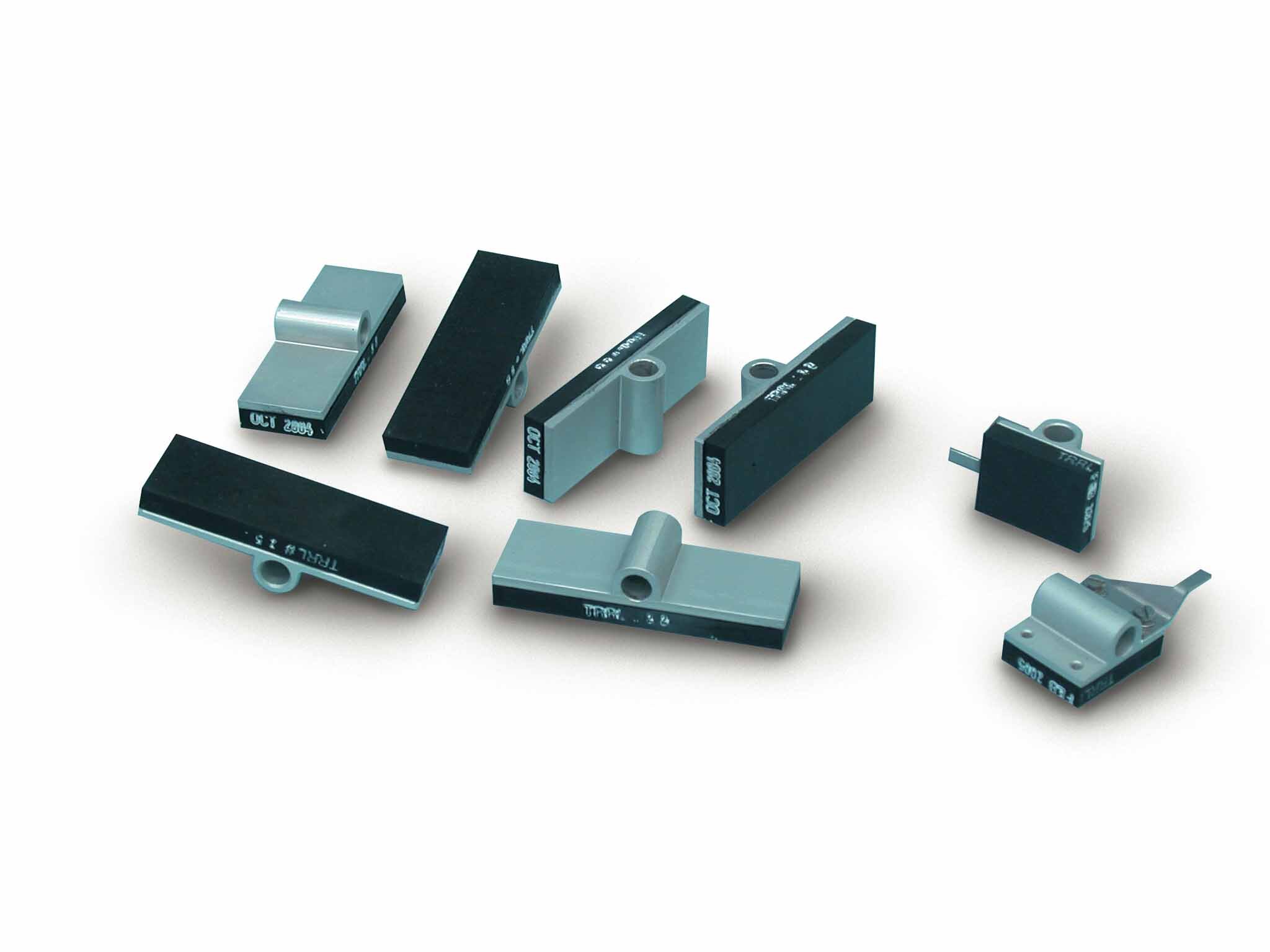 Image of rubber gliders used to reduce vibrations and noise