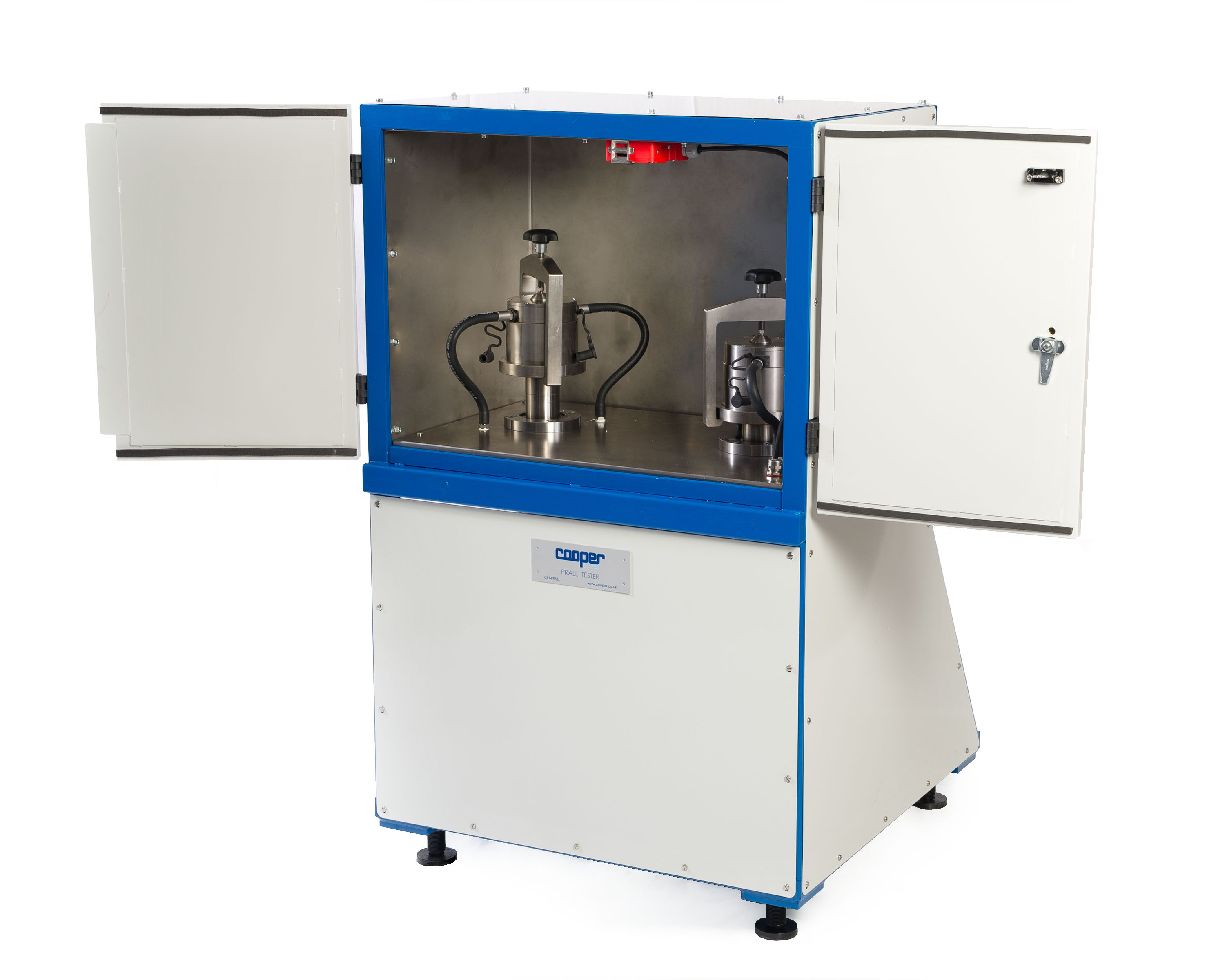 Image of Cooper Prall tester used for accurate abrasion resistance testing of asphalt