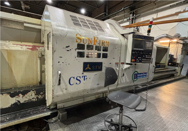 Bilde av maskinen Sunfirm CSR 42240 tatt på sylinderfabrikken i Rissa