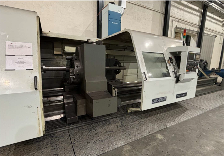 Bilde av maskinen Takang FA55NX8150 tatt på sylinderfabrikken i Rissa