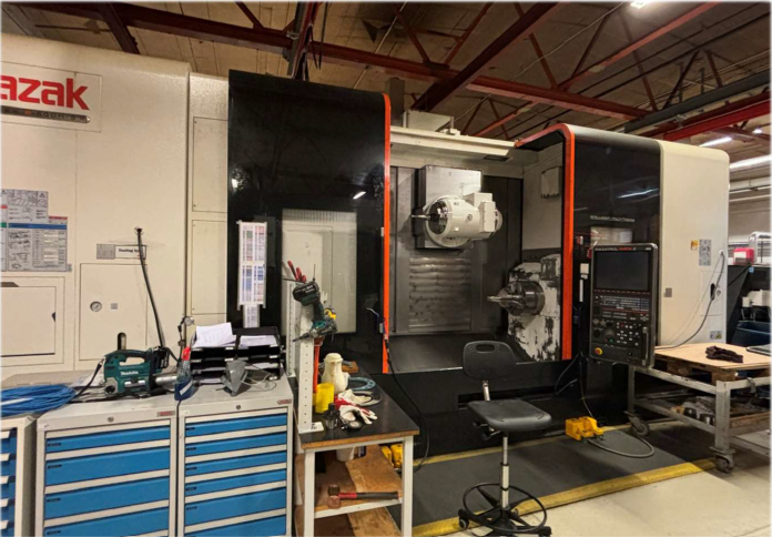 Image of the Mazak Integrex E500 II HS machine taken at the cylinder factory in Rissa